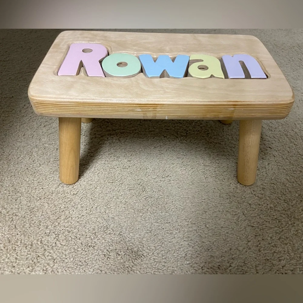 Personalized Step Stool “Rowan” - Picture 2 of 2
